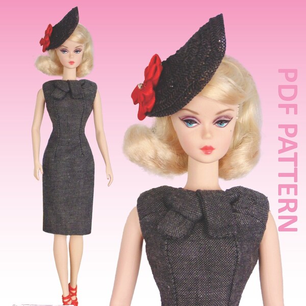 Tippi sewing pattern for 12" fashion dolls