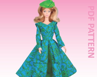 Mira sewing pattern for 12" fashion dolls