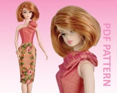 Cold Shoulder sewing pattern for 12 quot fashion dolls