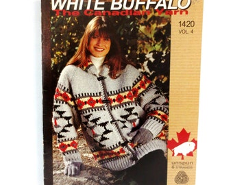 LHP skull pattern Cowichan Knit Pattern - Skulls Cowichan Style