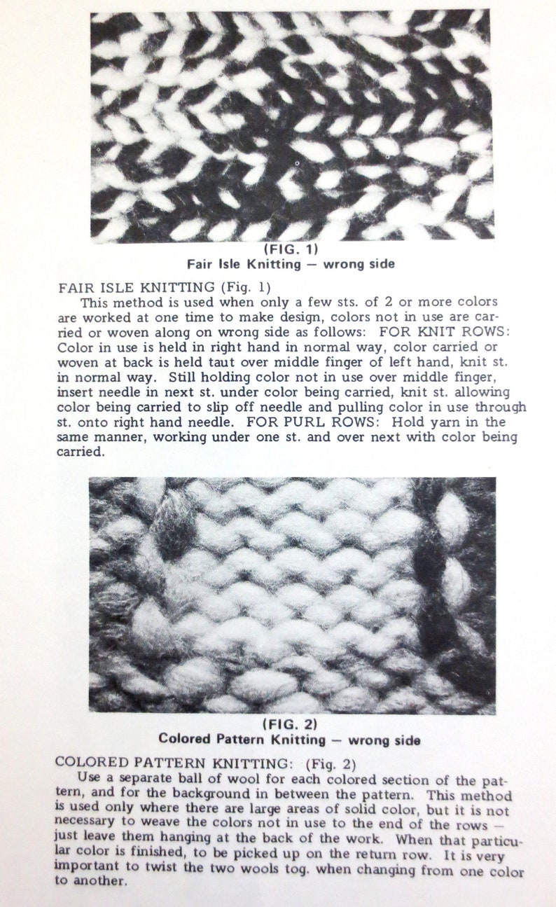 White Buffalo Wool Cowichan Style Sweater Knitting Pattern 20 | Etsy