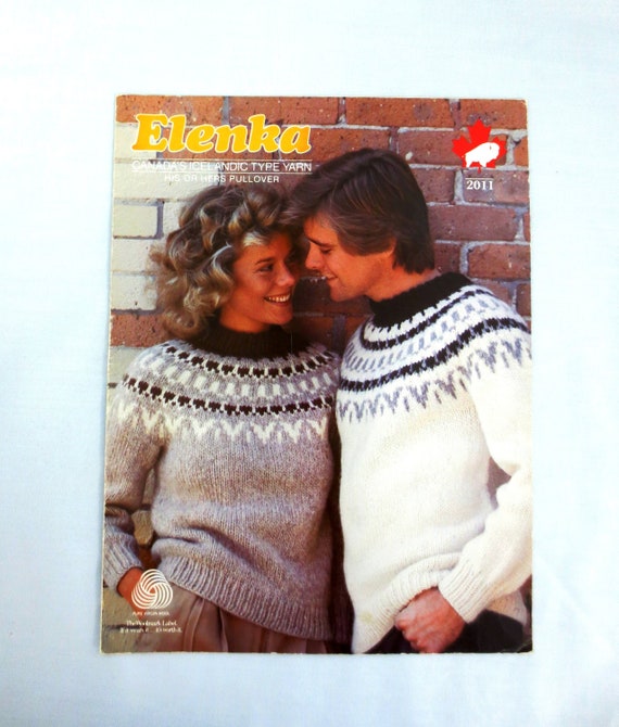 White Buffalo Elenka Wool Icelandic Pullover Or Cardigan His Or Hers Knitting Pattern 2011 Pdf Circular Needles Fair Isle B2g1 Sale