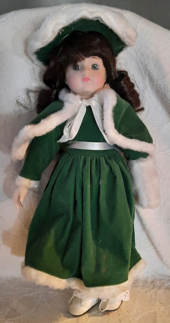 Christmas around the world porcelain dolls on sale