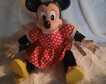Vintage Applause Playmates Disney Minnie Mouse