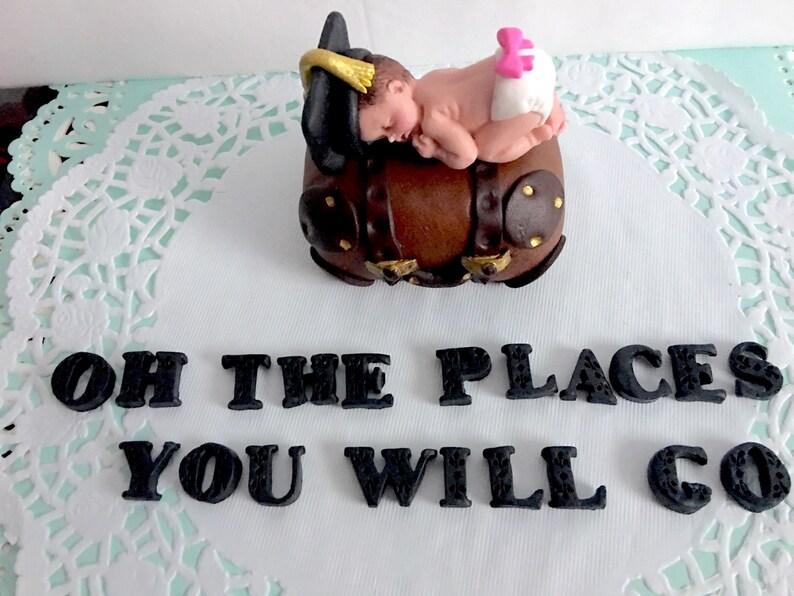 This Graduation Baby Is So Cute Baby Shower Cake Topper Etsy