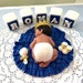 This Extras Large King/Prince Baby Boy is ready for your party . Baptism Birthday Christening baby shower and cake topper