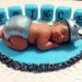 This Large King/Prince Baby Boy is ready for your party . Baptism Birthday Christening baby shower and cake topper