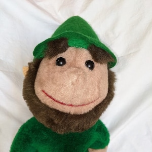 Vintage Stuffed Elf Toy Figurine - Christmas Decoration or Leprechaun?
