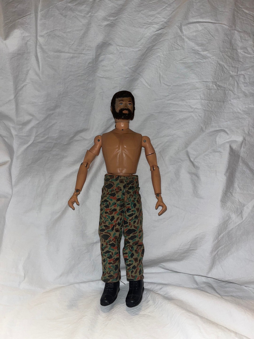 1964 Vintage GI Joe Flocked Hair and Beard Retro Soldier - Etsy