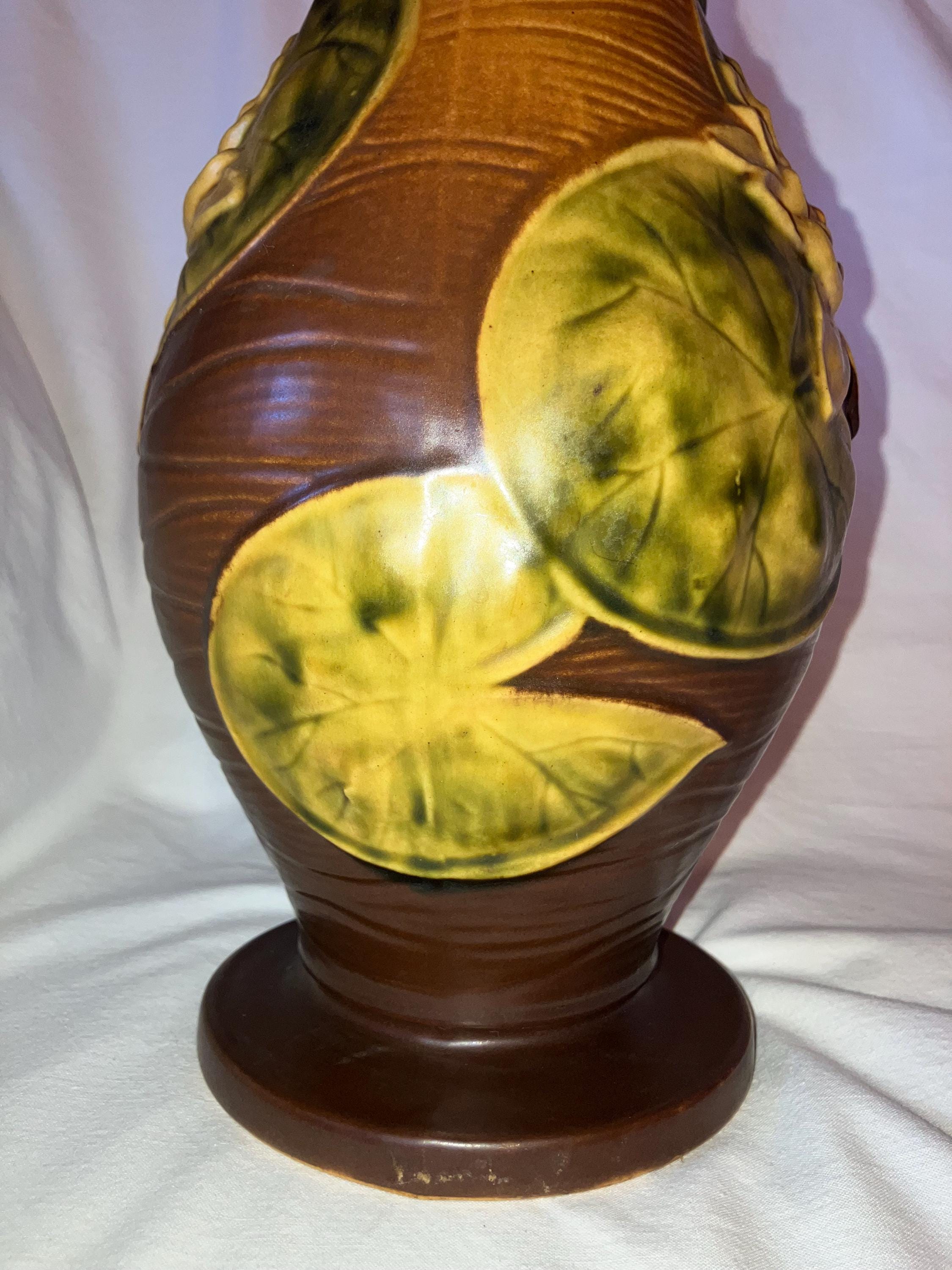 ヴィンテージ ローズビル ウォーターリリー 水差し ピッチャー 大型