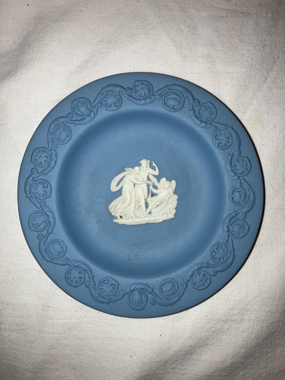 ウェッジウッドジャスパー小皿 レア限定品 WEDGWOOD ウェッジウッド卿