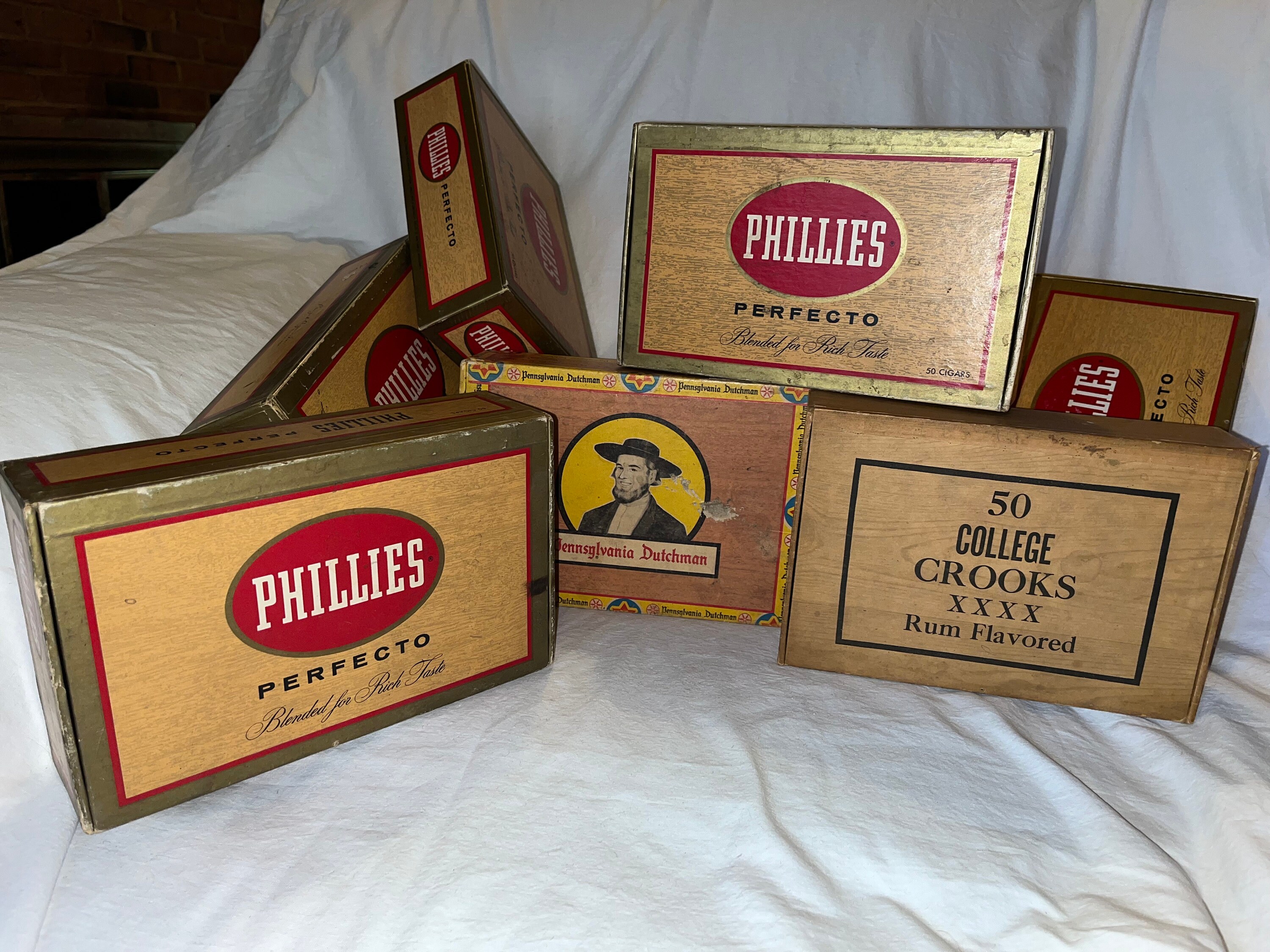 Phillies cigar box - Etsy 日本