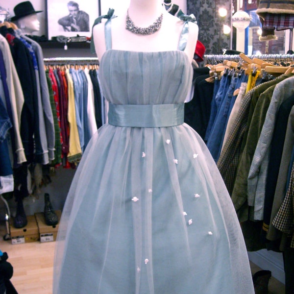 Vintage 1950's Hand Made Prom Dress