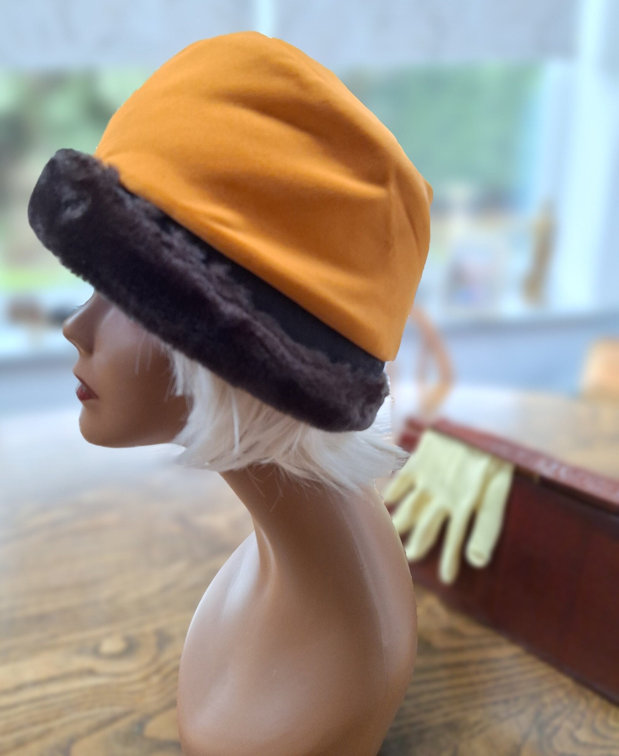 UK30sアンティークJacoll hat マネキン 美術品・アンティーク 