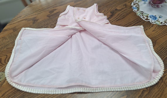 Young Girls Dress Pale Pink with Cream Ribbon and… - image 8