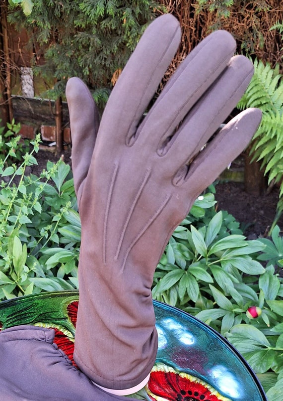 Ladies nylon gloves deals