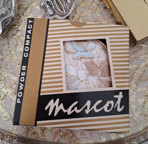 MASCOT Powder Compact Made in England Collectable… - image 3