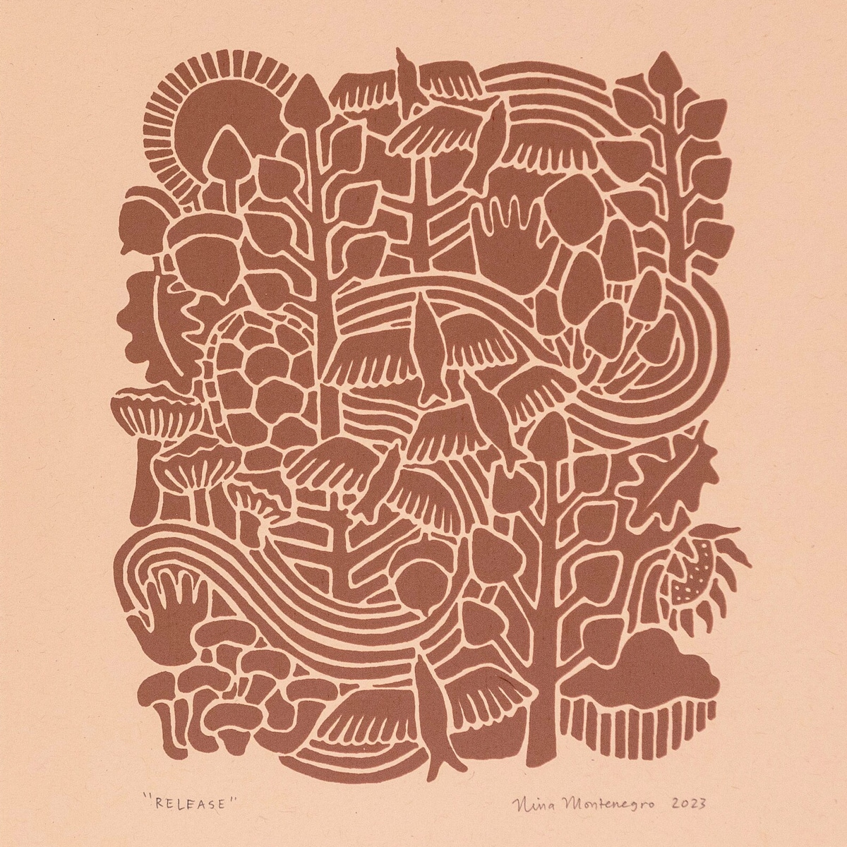 Release - Autumn Equinox Screen Print