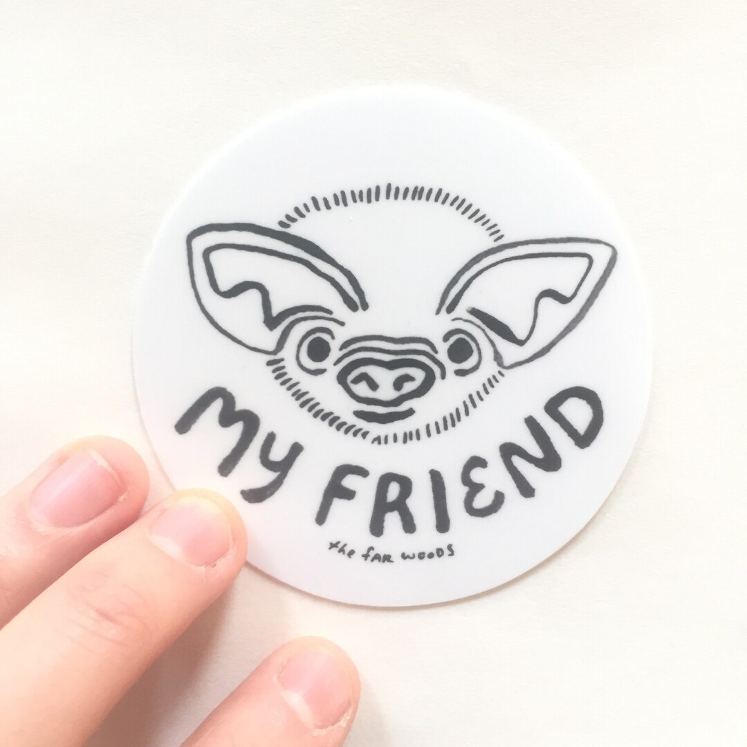 Bat Vinyl Sticker: 