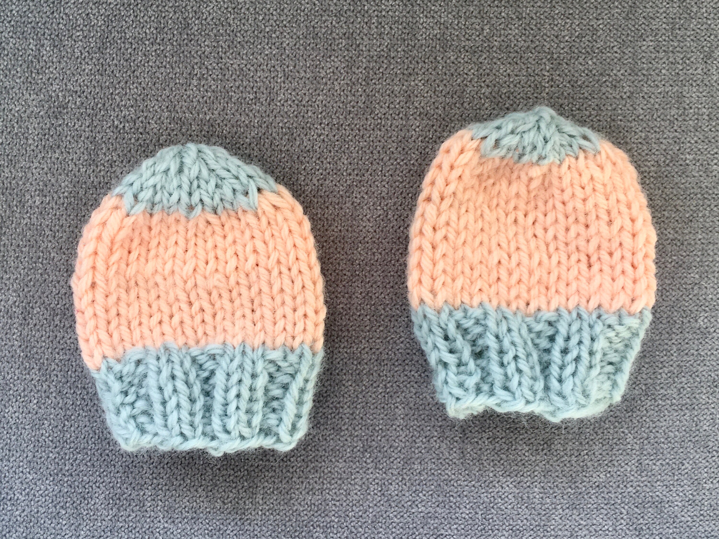 Knit Baby NoScratch Mittens Customizable Etsy