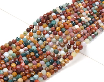 天然オーシャンジャスパー マルチカラー ジェムストーン グレード AAA