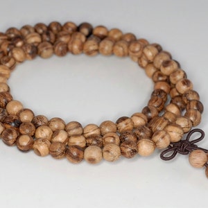 6mm 108PCS Vietnam Sandalwood Qinan Garde AA Prayer Buddha Mala Meditation Beads Round Loose Beads BULK LOT (90183150-258)