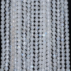 2mm Rainbow Moonstone Gemstone Grade AAA Round Loose Beads 15 inch Full Strand (80007806-181)