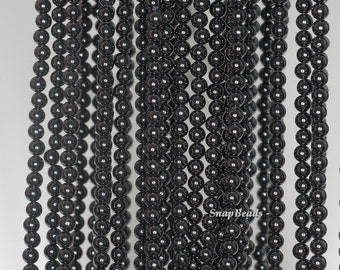 3mm Natural Black Spinel Gemstone Grade AAA Black Round 3mm Loose Beads 15.5 inch Full Strand (90189225-107)