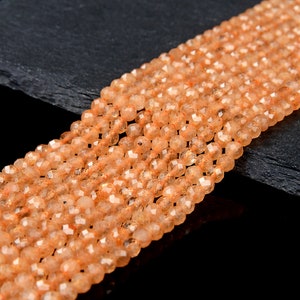 Honey Citrine Gemstone Grade AA Micro Faceted Round 2MM 4MM Loose Beads 15 Inch Full Strand (P64)