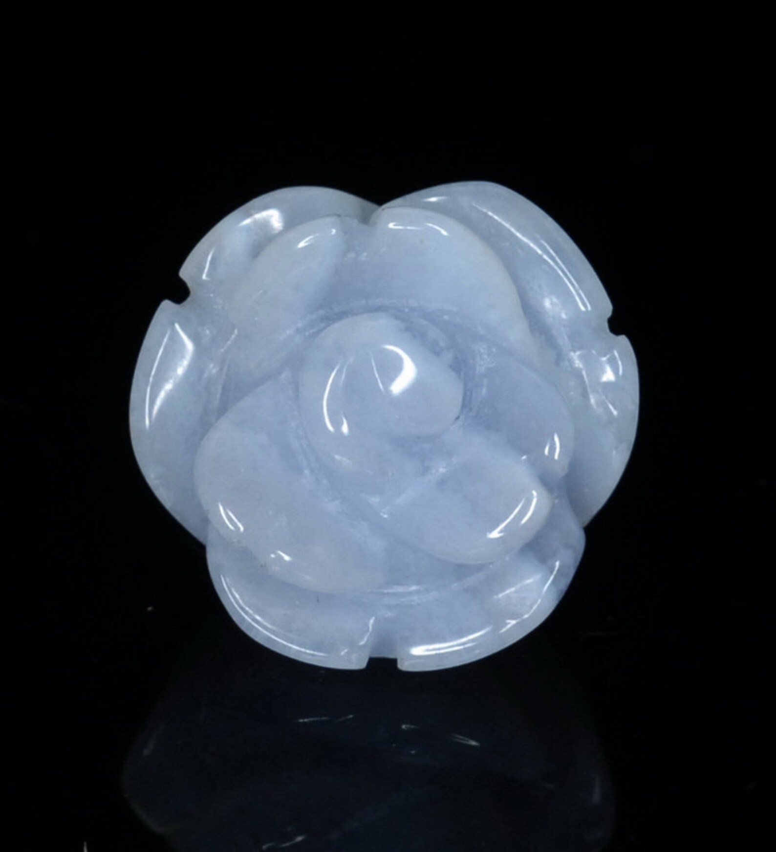 blue lace agate and rose quartz together