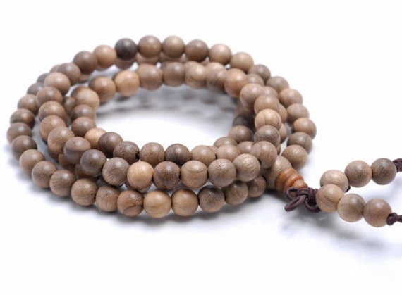90182680-400 108PCS 8mm Phoebe Zhennan Silkwood Old Mala Meditation Beads Round 90182680-400 108PCS 8mm Phoebe Zhennan Silkwood Old Mala Meditation Beads Round
