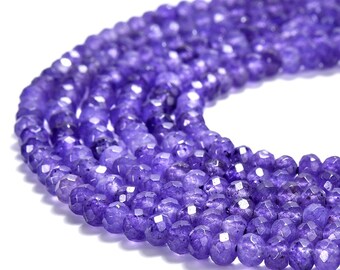 Perline Di Rondelle Di Giada Naturale 5x8mm, Perline Di Giada - Foto 11