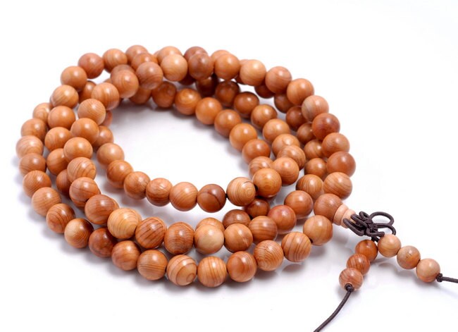 90182680-400 108PCS 8mm Phoebe Zhennan Silkwood Old Mala Meditation Beads Round 90182680-400 108PCS 8mm Phoebe Zhennan Silkwood Old Mala Meditation Beads Round