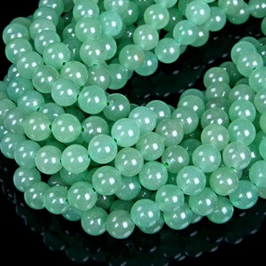6mm Parsley Bunch Aventurine Gemstone Green Round Loose Beads 15.5 inch Full Strand (90184138-355)