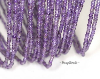 3mm Royal Amethyst Gemstone Grade AAA Deep Purple Micro Faceted Round Loose Beads 15.5 inch Full Strand (90143442-107-3g)