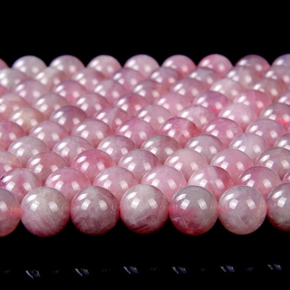 8mm Natural Madagascar Deep Pink Rose Quartz Crystal Round Beads Bracelet AAA 8mm Natural Madagascar Deep Pink Rose Quartz Crystal Round Beads Bracelet AAA