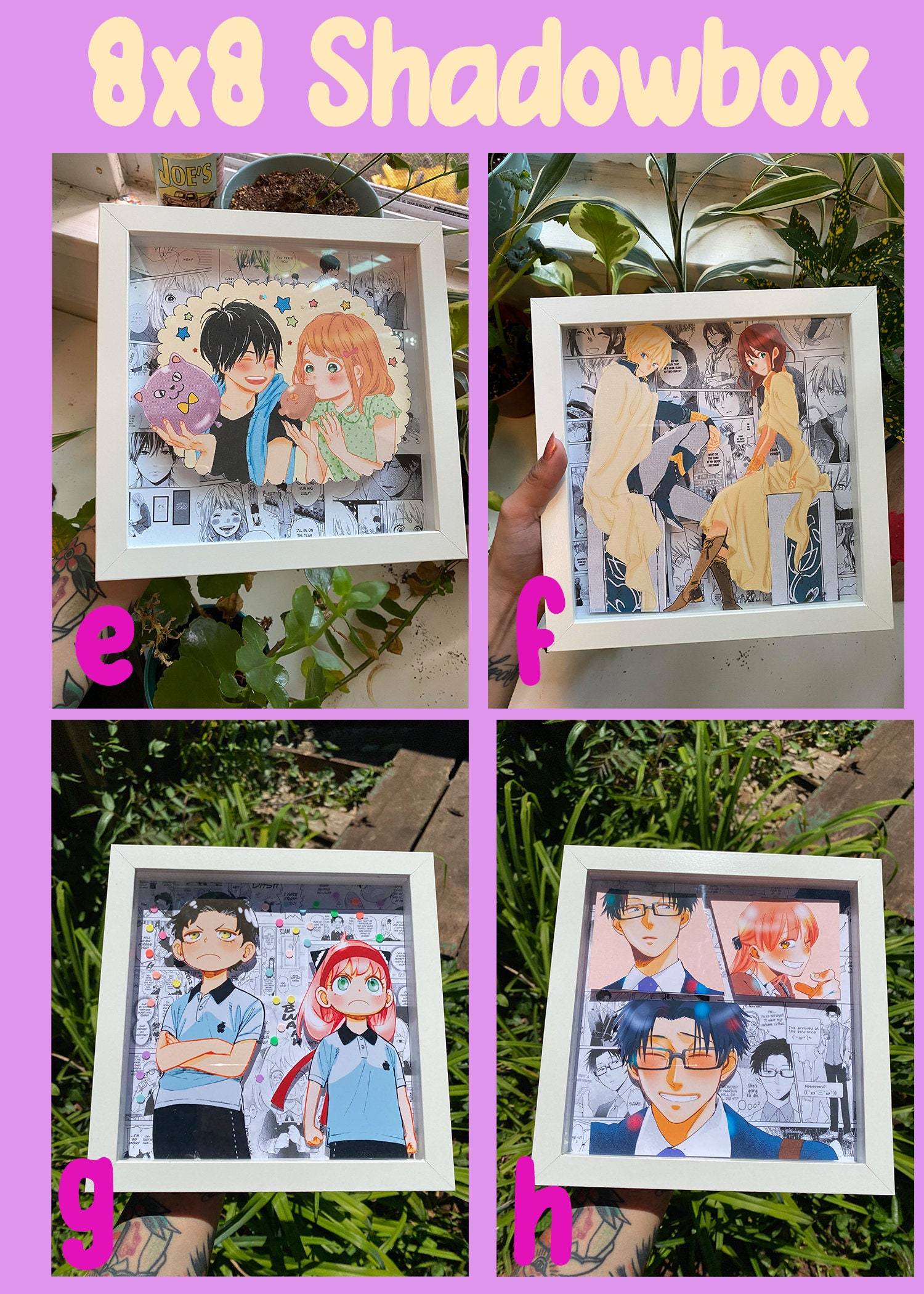 8x8 Shadow Box Stock - Etsy