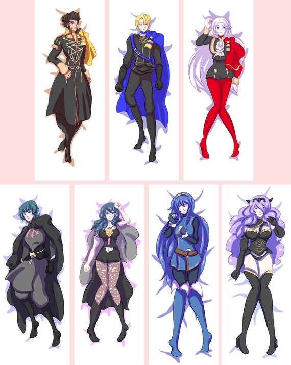 Fire Emblem Mini Body Pillow Etsy