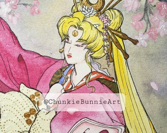 Sailor Moon Fan Art Etsy Sailor Moon Fan Art Etsy