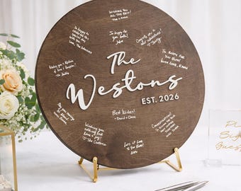 Wedding Guest Book Alternatives, Personalized Wedding Signs, Wedding Guestbook, Custom Wedding Decorations, Wedding Guest Book Sign