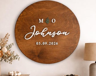 Unique Wedding Guest Book Alternative, Wedding Signs, Wedding Guestbook, Last Name Sign, Wood and Acrylic Wedding Sign, Wedding Keepsakes