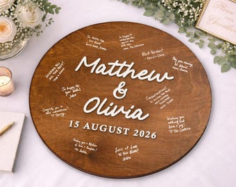 Alternative Wedding Guest Book, Wedding Welcome Sign, Wedding Signage, Personalized Wedding Guest Book Alternatives, Engagement Gifts