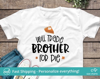 Brother Sister Thanksgiving - Etsy