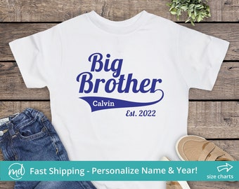 Big Brother Shirt, Big Brother Announcement TShirt, Sibling Shirt, I'm going to be a big brother, Promoted To, Only Child Expiring