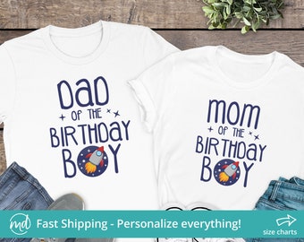 Family Birthday Shirts Space, Space Birthday Shirt Family, Space Theme Birthday Shirts For Family, Rocket Birthday Shirt