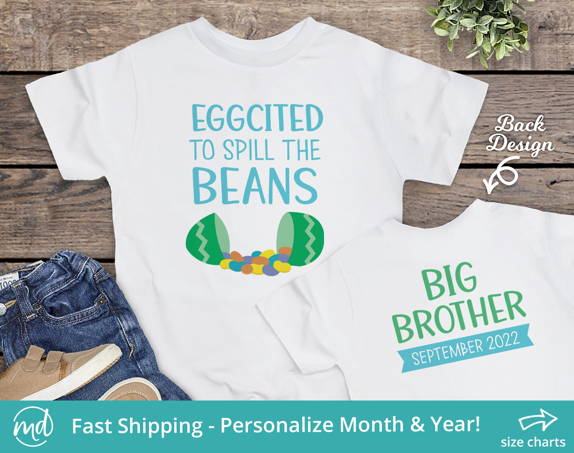 Funny Easter Gift, Egg-Cited Big Brother Coming 2019 Shirt Funny Easter Gift, Egg-Cited Big Brother Coming 2019 Shirt