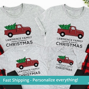 Matching Buffalo Plaid Christmas Pajamas, Christmas Pjs Family, Buffalo Plaid Pajamas, Buffalo Plaid Pajama Set, Personalized Christmas Pjs