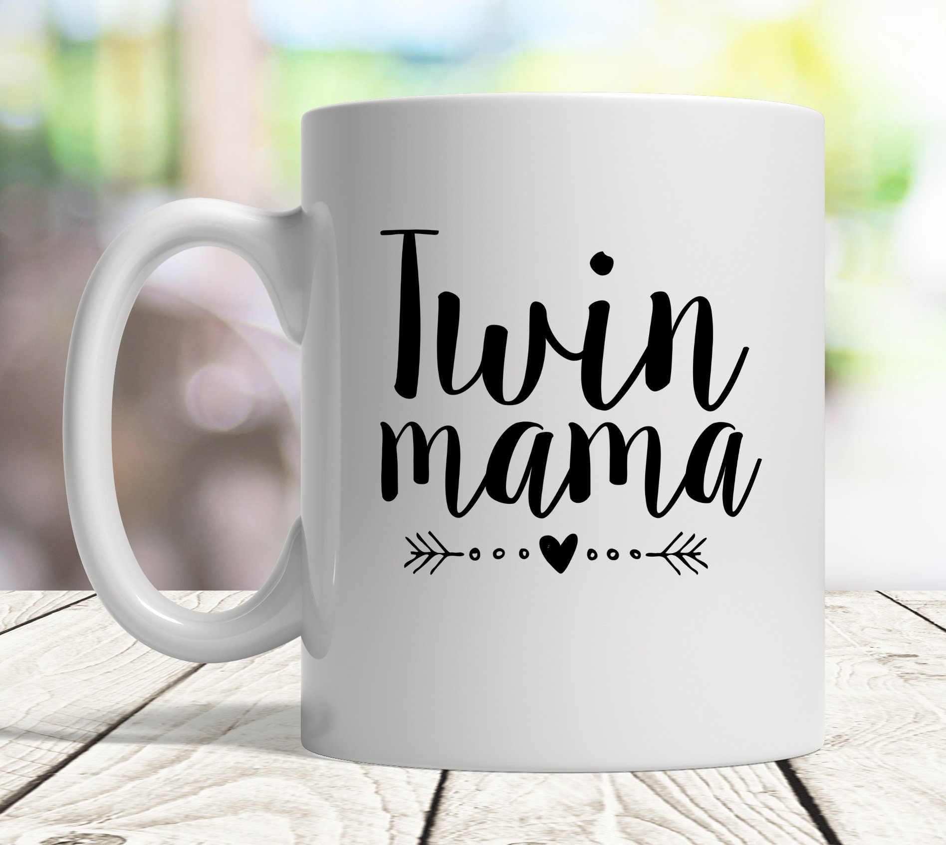 twin mom mug