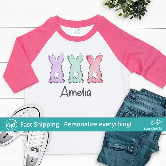 little girl easter shirts