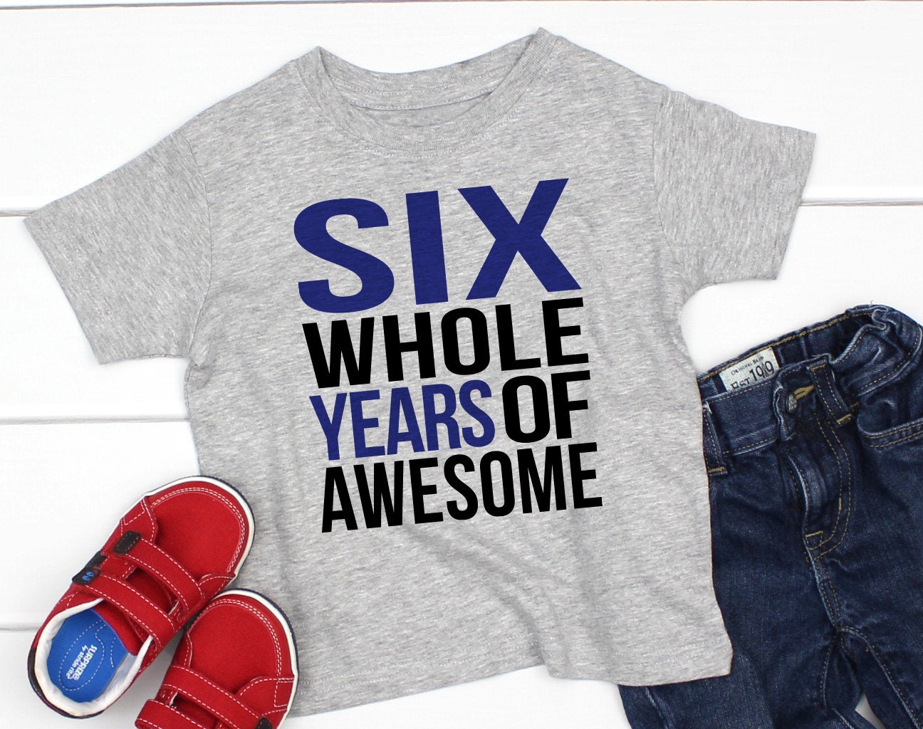 6th Birthday Shirt Boy 6 Year Old Boy Birthday Shirt Six Etsy